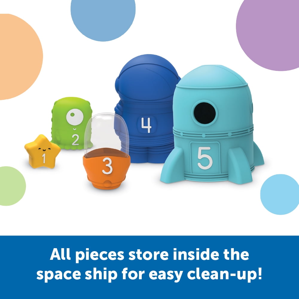 Learning Resources Nesting Space Surprise Kids Science Kit, 9 Pieces, Ages 18 Months+