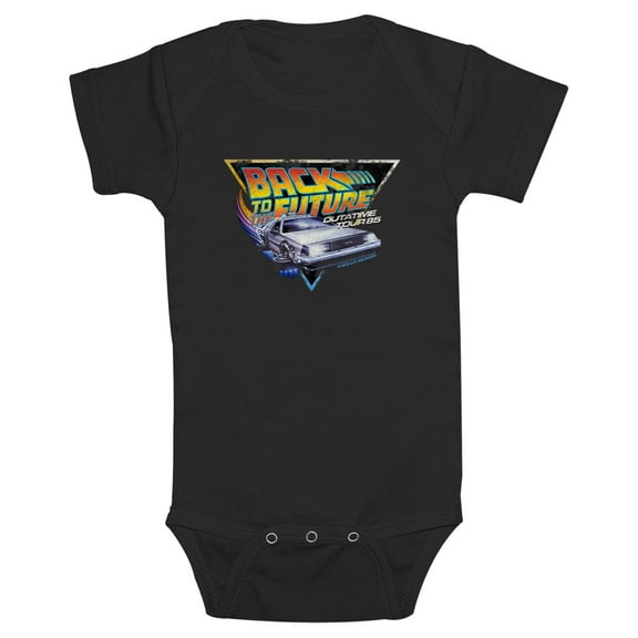 Infant's Back to the Future DeLorean is Back  Bodysuit