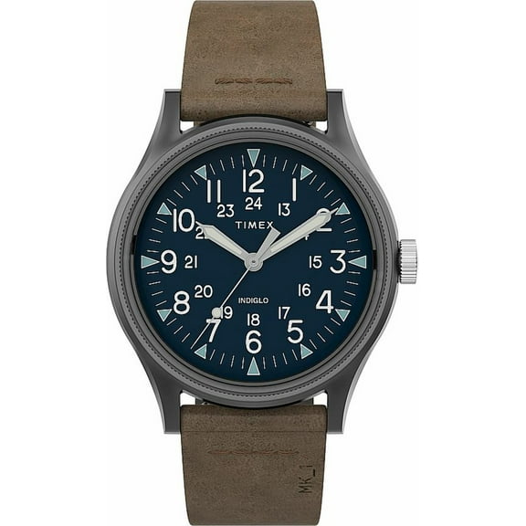 Men's Timex Military MK1 Gunmetal Tone Case Watch TW2T68200