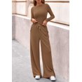 thumbnail image 2 of Conjunto de Mujer para Estar en Casa PRETTYGARDEN 2 Piezas Manga Larga Pantalones XXL, 2 of 8