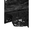 thumbnail image 5 of Dde San Patricio Cárdigan Toreras Top De Encaje Floral Transparente Man3/4 Elegante PaMujer Negro XXL, 5 of 5