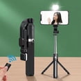 thumbnail image 2 of Portable Bluetooth Selfie Tripod Retractable Multifunctional Phone Holde With Selfie light Wireless Remote Bracket Shutter, 2 of 8
