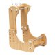 thumbnail image 4 of Telar de Ergonómico en Madera Pulseras Ajustable Suministro Tejido Joyería DIY Herramienta Bastidor para Elaboración Artesanal Adecuado para, 4 of 9