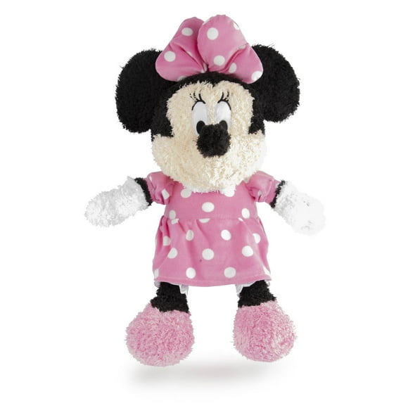 Minnie Mouse Kids Fuzzy Plush Cuddle and Decorative Pillow Buddy