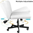 thumbnail image 5 of Vitesse Criss Cross Ergonomic Flexible Desk Chair, Black, 5 of 7