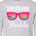 thumbnail image 4 of Inktastic Siesta Key Florida Beach Trip Long Sleeve Youth T-Shirt, 4 of 5