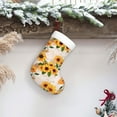 thumbnail image 6 of Naloa Sunflower 5 Christmas Stockings Decorations, Xmas Ornaments, DIY Personalized Farmhouse Decor for Home Family Party Tree, 6 of 7