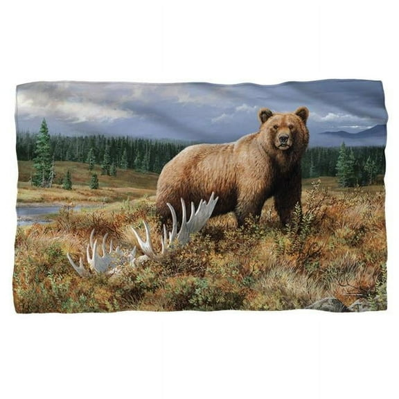 Wild Wings/autumn Splendor 2-woven Throw-white-36x58