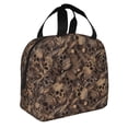 thumbnail image 2 of Disketp Brown Camouflage Skull Bolsa Térmica para Almuerzo para Hombre y Mujer, Ideal para Trabajo, Senderismo y Picnic, 2 of 8