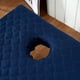 thumbnail image 4 of de cama de de Hotel de alta cubierta de hoja de cenefa de mesa 73x27" Azul Zulema Hoja de cenefa de mesa de masaje, 4 of 8
