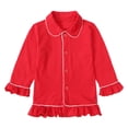 thumbnail image 3 of Venta caliente 2024, pijamas para bebés, niños y niñas, conjuntos de pijamas navideños familiares a juego, pijamas navideños rojos y verdes para niños, 3 of 5