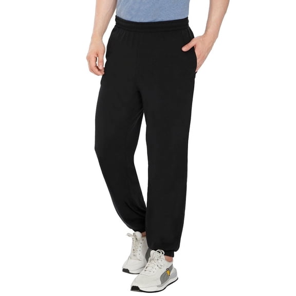 Turtle Bay New York Mens Pull on Elastic Waist Knit Pants - Relaxed & Effortless Dressing for Comfort