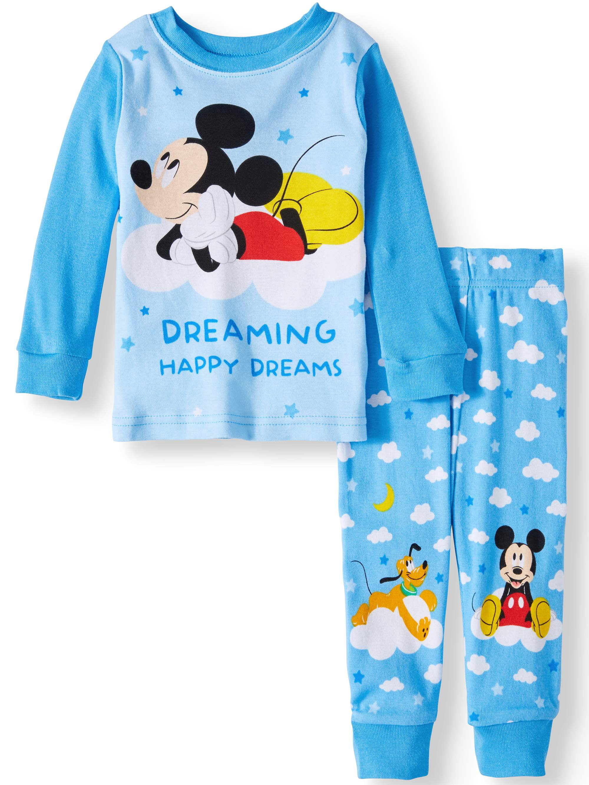 mickey mouse pjs baby boy