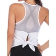 thumbnail image 2 of SHCKE Women Back Mesh Workout Sport Vests Fitness Running Yoga Racerback Tank Tops, 2 of 5