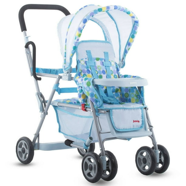Joovy Caboose Toy Stroller Baby Doll Stroller, Blue
