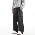 thumbnail image 3 of Salopettes Multi-Poches Fonctionnelles pour Toutes Saisons Pantalons Cargo Hommes Femmes, 3 of 9