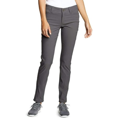 Eddie Bauer Womens Horizon Guide 5-Pocket Slim Straight Pants | Walmart ...