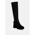 thumbnail image 2 of Ryo Calf-Length Micro Suede Boots, 2 of 5