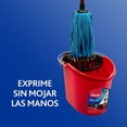 thumbnail image 3 of Combo Hogar Vileda Trapeador con Mango Telescópico, Repuesto de Trapeador , Cubeta con Exprimidor, Guante Fuerte y Fibra., 3 of 4