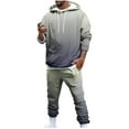 thumbnail image 1 of Sudadera para hombre Otoño Sudaderas Moda Cuello con capucha Estampado Blusa de manga larga + Conjuntos de pantalones sueltos Odeerbi ODB-5, 1 of 5