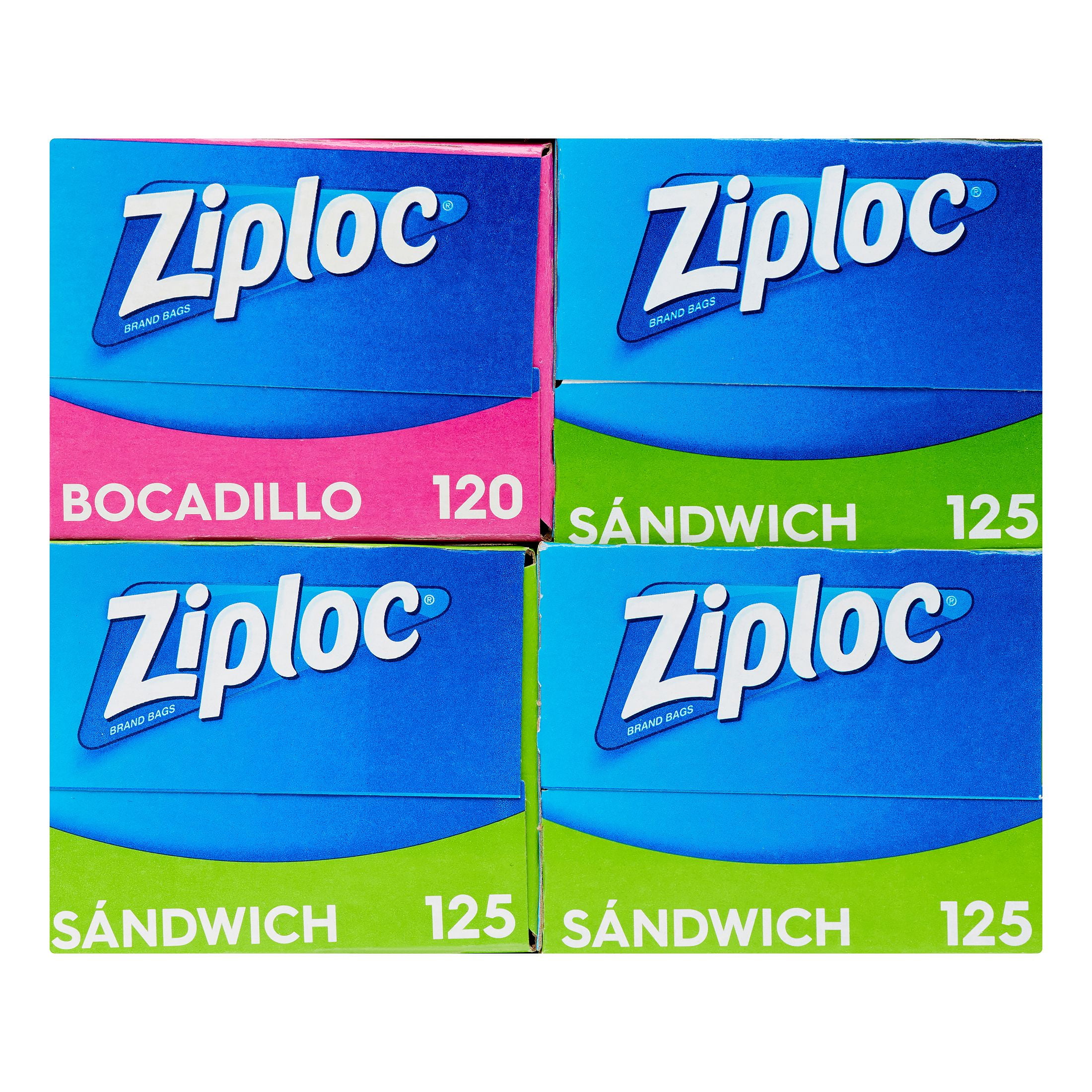 Dollhouse Miniature size Sandwich Bags Box with 4 Ziplock bags # ZB