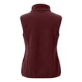 thumbnail image 7 of Diufon Fleece Vest for Women Full Zip Stand Collared Sleeveless Jackets Fall Winter Warm Outerwear with Pockets, 7 of 7
