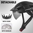 thumbnail image 3 of Lixada Safety headgear,Tail Visor Adjustable Safety Sun Visor Tail Safety Helmet With Windshield Safety - Helmet Safety Bike Helmet With Windshield And Visor - Safety Windshield - Safety - Helmet Fit, 3 of 7