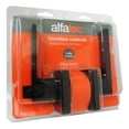thumbnail image 3 of Chapa De Seguridad Cerradura Alfaloc  Baño Seguridad Cerradura Manija Negro De Lujo, 3 of 3