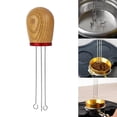thumbnail image 3 of Distribuidor de sabotaje expreso Perfecl de acero inoxidable y madera de Ceniza 32x139 mm, 3 of 8