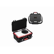 Carrying Case for Xbox Series S, Professional Deluxe Waterproof Case Soft Lining Hard Case with Shoulder for Xbox Series S and Other Accessories Storage