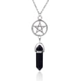 thumbnail image 1 of GHSDFBB MJARTORIA Années 90 Collier Tatouage Élastique Gothique Punk Extensible en Cuir PU Quartz, 1 of 7
