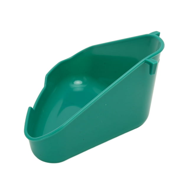 Small Animal Corner Litter Box, Fanshaped Rabbit Corner Litter Pan Pet Toilet Potty Trainer for Guinea Pigs Hamster Chinchilla Ferret Rabbit Small Animal