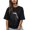 White, variant on Halloween Pumpkin T Shirts for Women Short Sleeve Cotton Crewneck T-Shirt Ghost Fall Grey Burq Pumpkin Tee Tops Casual Basic T-Shirts, XS-5XL Black XS
