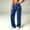 Blue, variant on Vrorvz Womens Sweatpant Drawstring Elastic Waisted Pant Summer Work Athletic Yoga Sweatpants for Ladies