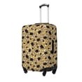 thumbnail image 2 of Daiia Graduation Hats3 Luggage Cover, Thickened Washable Travel Luggage Covers, Elastic Unique Baggage Covers for 18-20 inch Luggage-Medium, 2 of 9