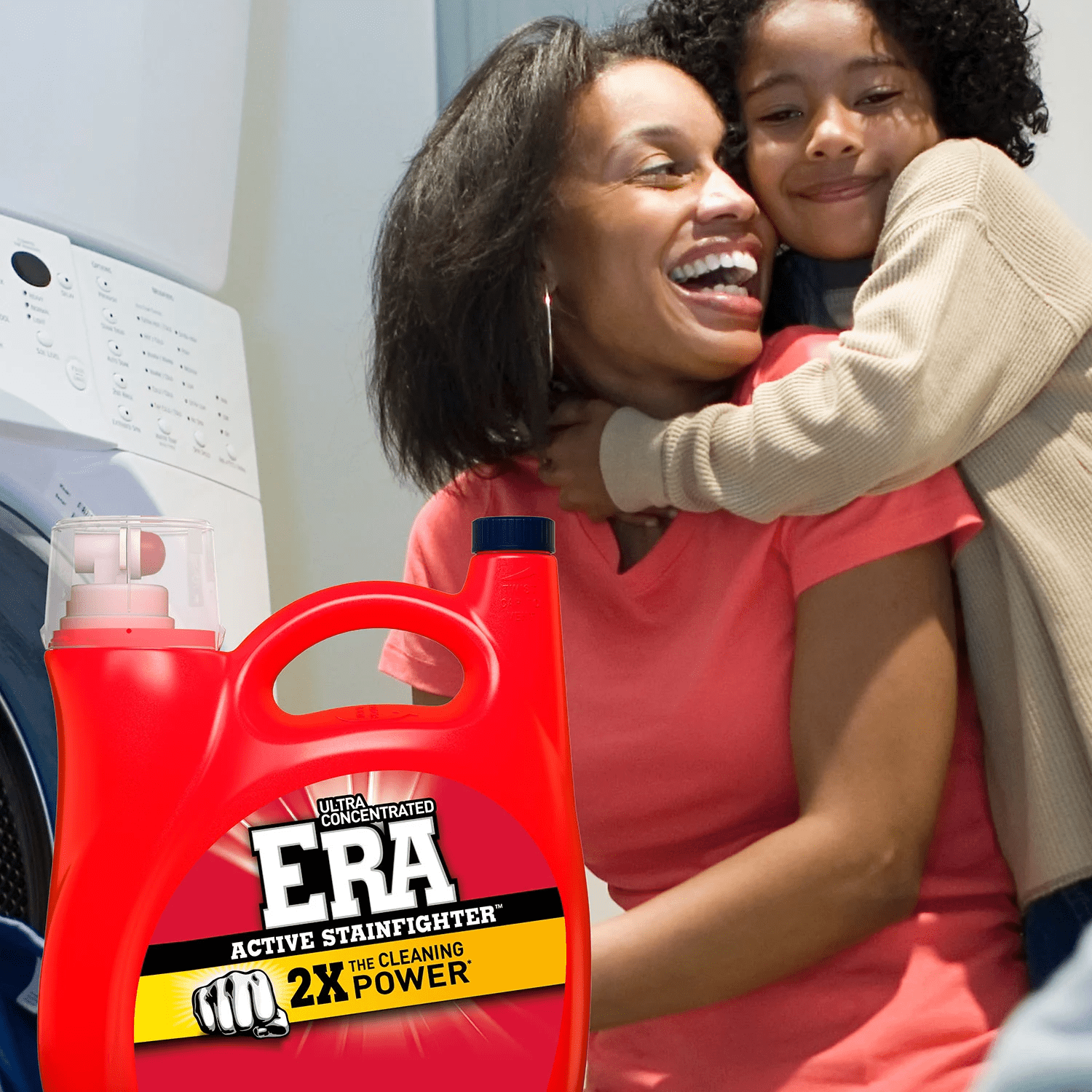 Era 2x Ultra Active Stainfighter Formula Regular Liquid Detergent, 200 Ounce, 146 Loads