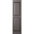 thumbnail image 2 of 14 3/4"W x 75"H EverColor Raised Panel Exterior Vinyl Shutters, w/Installation Shutter-Lok's & Matching Screws (Per Pair), Musket Brown, 2 of 9