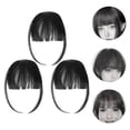 thumbnail image 4 of 3 Pcs Frange à Clip Frange à Clip Postiches Faux Frange Extensions de Cheveux pour Femmes Filles, 4 of 8