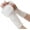 White, variant on White Furry Fingerless Gloves, Fluffy Winter Knitting Soft Thumb Hole, Faux Fur Hand Wrist Warmer, Knit Crochet Gloves Mittens for Women Unisex Typing Driving Supplies