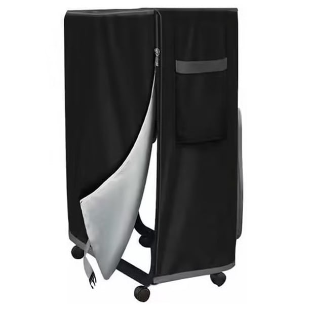 Funda de almacenamiento para cama plegable, ajustable, impermeable, a prueba de polvo, funda protectora multifunción para interiores y exteriores, funda de colchón para cama plegable 99 38 114 cm