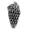 thumbnail image 3 of Mens Large Eagle Ring Silver Anillo Para Hombre Stainless Steel Ring, 3 of 5