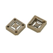 Uxcell SMT Surface Mounted Devices PLCC20P IC Socket Pack of 2 20Pin 1.26mm Pitch