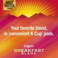 thumbnail image 5 of Folgers Breakfast Blend Keurig k-Cup Pods Mild Roast Coffee 12 Count (Pack of 4), 5 of 9