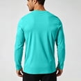 thumbnail image 4 of Gamivast Men's Long Sleeve T Shirt Crew Neck Solid Color Basic Tee Soft Stretch Casual Lightweight Tops for Daily Wear Workout Layering, 4 of 7