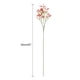 thumbnail image 2 of Flores Artificiales Unique Bargains Gypsophila Rojas 21 Piezas Tacto Real, 2 of 6