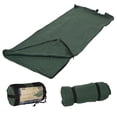 thumbnail image 6 of Stansport Fleece Sleeping Bag - Green, 6 of 6