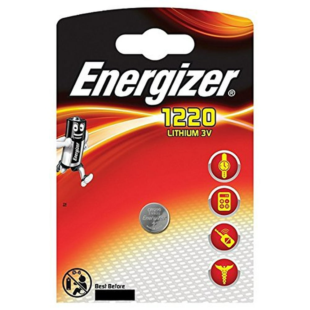 Energizer Cr1220 3v Lithium Coin Cell Battery X1