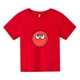 thumbnail image 3 of Ropa bonita de bola roja 2.ª para niños, camiseta de algodón de moda de verano para niños, camiseta de dibujos animados para niños, camisetas casuales de manga corta para niñas pequeñas, 3 of 5