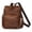 Brown, variant on HONGLONG Womens Backpack Purse Leather Backpack Purse for Women Travel Fashion Backpack Designer Ladies Shoulder Bags, Brown