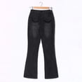 thumbnail image 7 of Womens Flare Jeans Y2K 90s Bootcut Low Rise Vintage Skinny Washed Flared Pants Stretchy Denim Bell Bottom Pants, 7 of 7